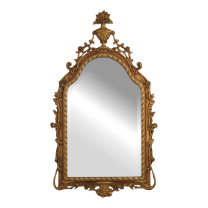 Friedman Brothers Ornate Gold Framed Mirror