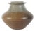 Large Danish Wide Vase with Greyish-Brown Glaze by Nils Kähler for Hak Kähler, 1970s For Sale