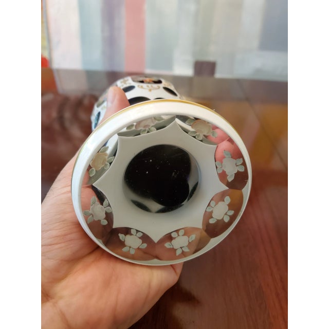 Mid-Century Hollywood Regency Royal Amethyst Goblet For Sale In Boston - Image 6 of 7