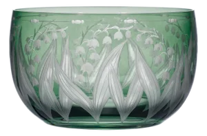 ARTEL Lily of the Valley Small Round Bowl, Sage