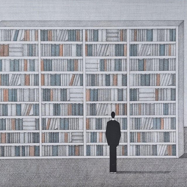 Joanna Wiszniewska Domańska, Library of Ordered Memories, 2024, Etching & Paper For Sale - Image 4 of 5