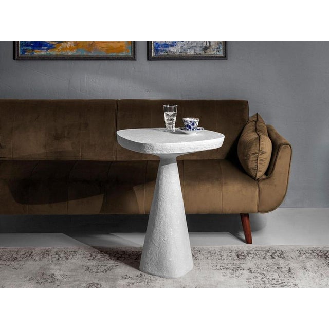 Contemporary Plinth Column High Side Table by Donatas Zukauskas For Sale - Image 3 of 8