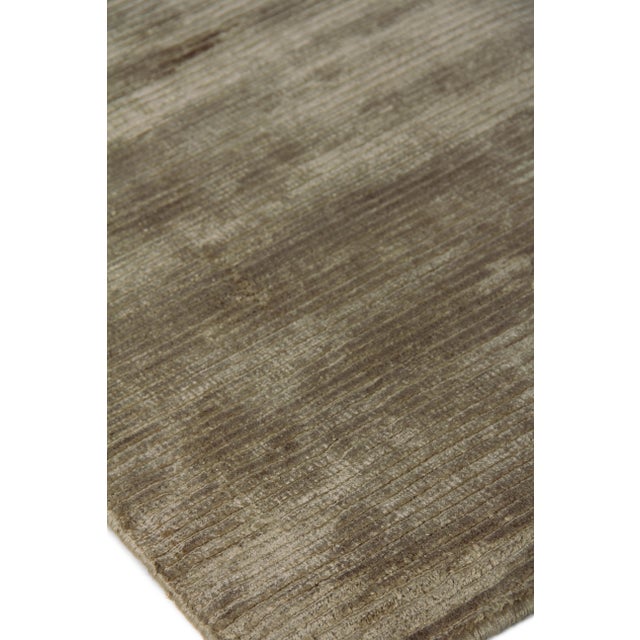 Exquisite Rugs Ives Hand Loom Viscose Mushroom Rug 8 X10 Chairish
