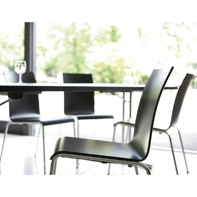 Dietiker Scandinavian Modern Poro S Dining Chairs in Beech - a Pair For Sale - Image 4 of 10