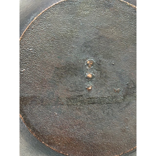 Mid-Century Brutalist Cast Copper Vide Poche / Catch All For Sale - Image 10 of 12