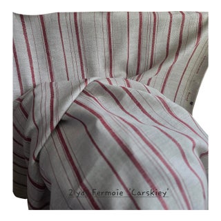 2 Yds Fermoie Linen Fabric For Sale