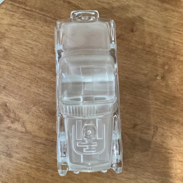 Mid 20th Century Hofbauer Frosted Crystal Glass Ford Thunderbird 1956s For Sale In Chicago - Image 6 of 12