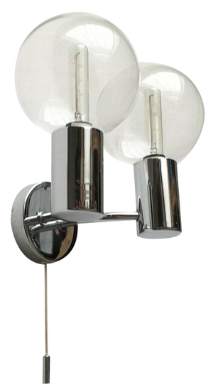 Vintage Space Age Wall Lamp by Motoko Ishii for Staff, 1970s