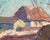 Impressionism Winter Landscape Painting, Antique Soviet Art, 1960s 19-24 For Sale - Image 4 of 6
