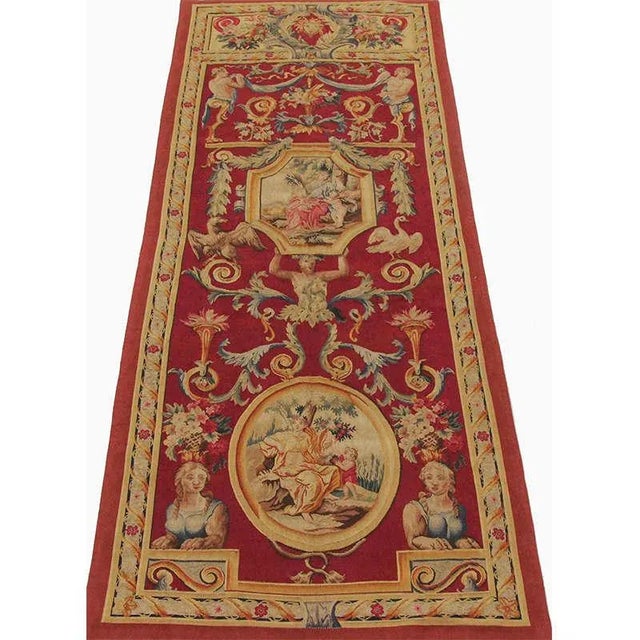 1990s 17th Century Tapestry Recreation of Framed Portrait For Sale In Dallas - Image 6 of 12