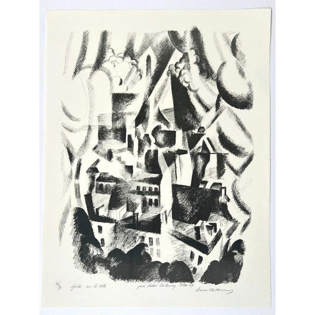 Lithograph, 1969 After a drawing by Robert Delaunay reprinted in 1969, numbered, titled, annotated ‘pour Robert Delaunay...