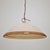 Italian Murano Glass Pendant Light with Brass Fixtures from Vetrofond, 1980s For Sale - Image 6 of 9
