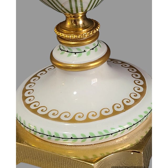 Late 20th Century Italian Neoclassical Gilded Painted