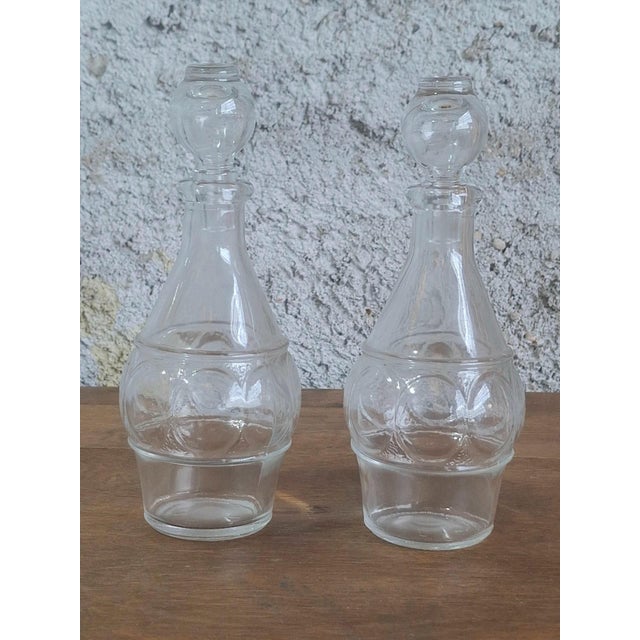 Silver-Plated Oil and Vinegar Set with Bottles and Anchor by Ercuis, 1890s, Set of 3 For Sale - Image 6 of 7