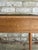 Vintage Brass & Wood Rectangular Side Table For Sale - Image 10 of 12