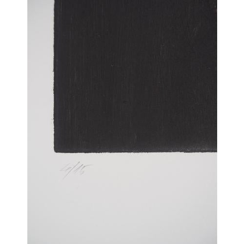 Stanislav MARIJANOVIC The meeting of abstraction and light, 1989 Original etching Signed in pencil 15 copies On vellum...