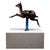 Mid-Century Playground Carousel Deer Sculpture with Patina, 1960s For Sale - Image 6 of 6