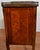 1900 French Louis XV Walnut Satinwood Marble Top Nightstand Bedside Table For Sale - Image 10 of 14