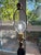 Vintage, Neoclassical Ebonized & Gilt Tripod Floor Lamps Pair For Sale - Image 12 of 12