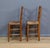 Cherrywood Straw-Seated Chairs Late 19th Century, 1890s, Set of 2 For Sale - Image 6 of 15