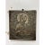 Orthodox Deesis Silver Embossed Panels of the Virgin Mary + Jesus Christ, Set of Two For Sale - Image 9 of 12