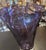 Modern Lenox Organics Purple Art Glass Vase For Sale - Image 3 of 9