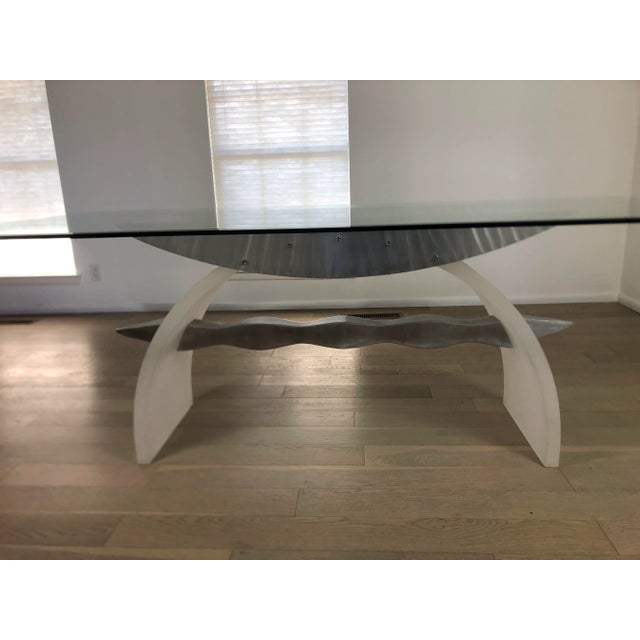Joseph Galvan- Serpiente Dinning Lucite Table, Mid- Century For Sale - Image 4 of 8