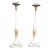 19th Century French Carved Wood Floor-Standing Candlesticks, Set of 2 For Sale