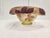 1940s 1940s Gorgeous Vaseline Tiffen Hand Painted Glass Bowl For Sale - Image 5 of 8