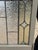Early 20th Century Antique Victorian Amber Stained Leaded Glass Double Window Converted to Door For Sale - Image 5 of 18