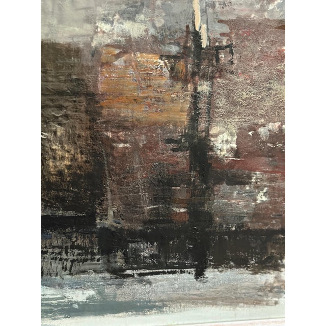 Erik Emanuelsson, Composition, 1965, Oil on Panel, Framed For Sale - Image 9 of 18