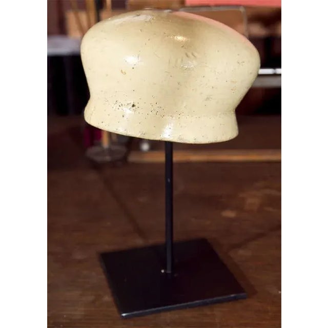 Beige Set of Seven German Hat Forms For Sale - Image 8 of 11