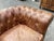 Animal Skin Fabulous Pair of Vintage French Leather Chesterfield Sofas For Sale - Image 7 of 12