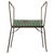 Green Mid-Century Modern French Perforated Metal Planter by Mathieu Matégot, 1956 For Sale - Image 8 of 16