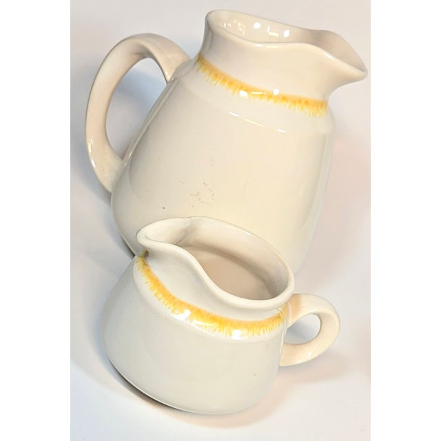Country Cottage Pitchers- Set of Two For Sale - Image 10 of 11