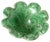 Murano Green Aventurine Glass Bowl from Fratelli Toso, 1960s For Sale