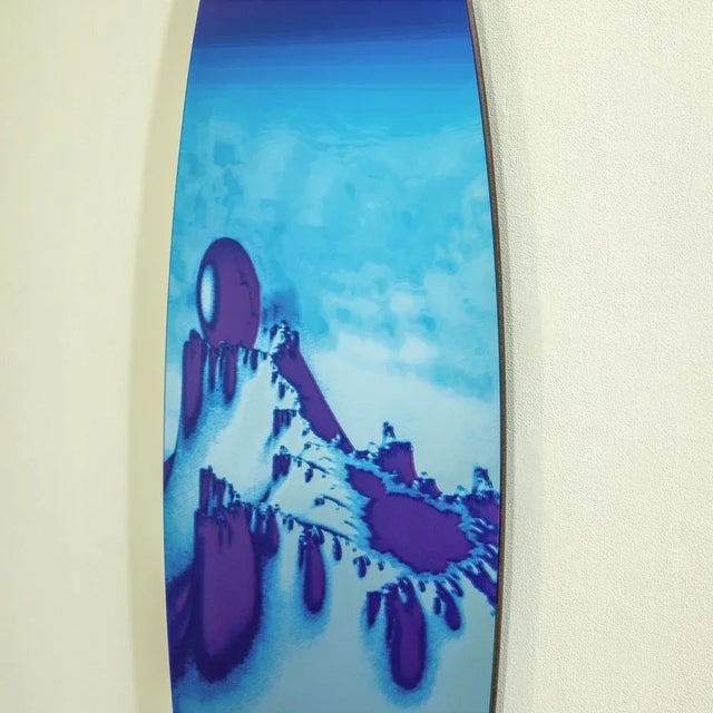 Mid-Century Modern Mandelbort Mirror Wall Panel by Dino Gavina, 1990s For Sale - Image 3 of 5