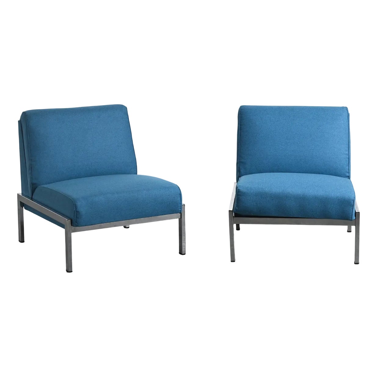 Samurai Low Chairs by Joseph André Motte for Airborne, 1961, Set