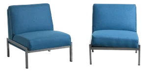 Samurai Low Chairs by Joseph André Motte for Airborne, 1961, Set of 2