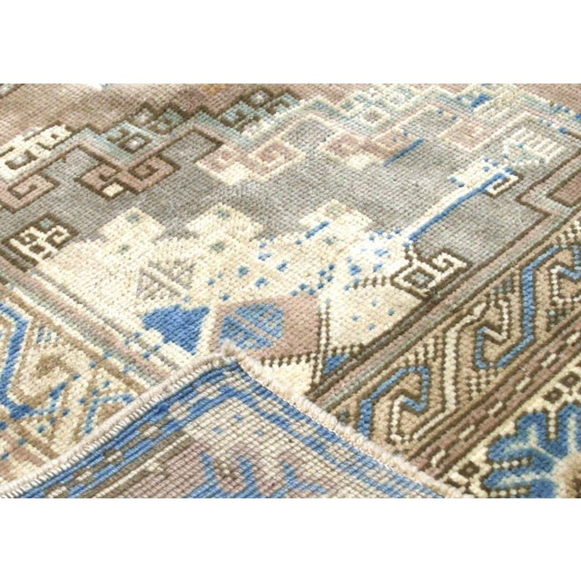 1960s Turkish Oushak Rug For Sale - Image 4 of 7