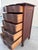 Antique Tiger Oak Chest on Casters For Sale In Los Angeles - Image 6 of 6