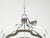 Mid-Century Modern Mid 20th Century French Nickel Lantern with Six Scrolling Arms and Glass Panels For Sale - Image 3 of 9