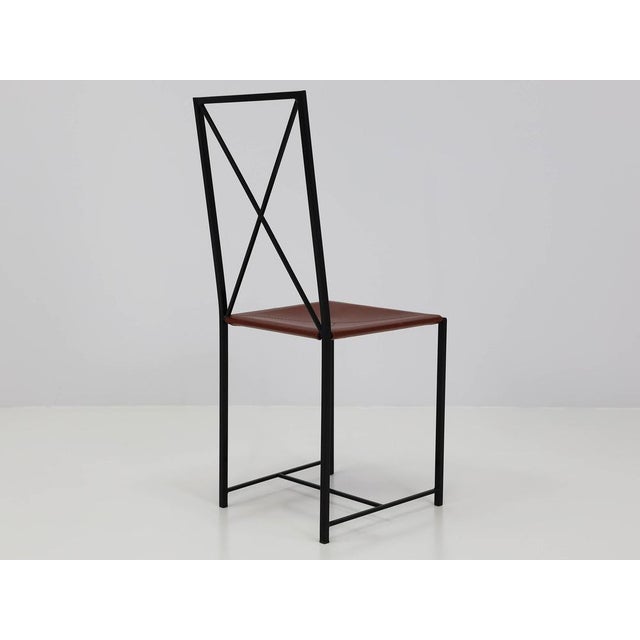 Moka Chairs by Asnago & Vender for Flexform, Italy, 1985, Set of 4 For Sale - Image 6 of 12