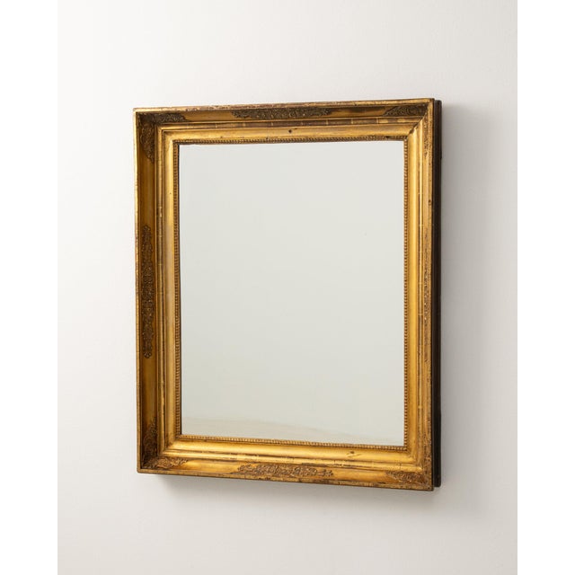 19th Century France Gold Wood Mirror For Sale In Greensboro - Image 6 of 9