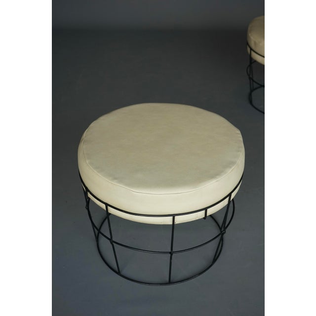 Metal Mid-Century Modern String Hockers in the style of Panton, 1960s, Set of 2 For Sale - Image 7 of 17