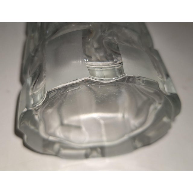 Metal Vintage Wall Lamp with Aluminum Base and Polished Glass Shade, 1970s For Sale - Image 7 of 9