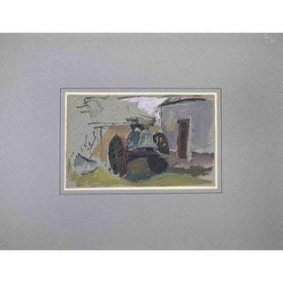 Paul Emile Colin, The Bell, Tempera, Mid-20th Century For Sale