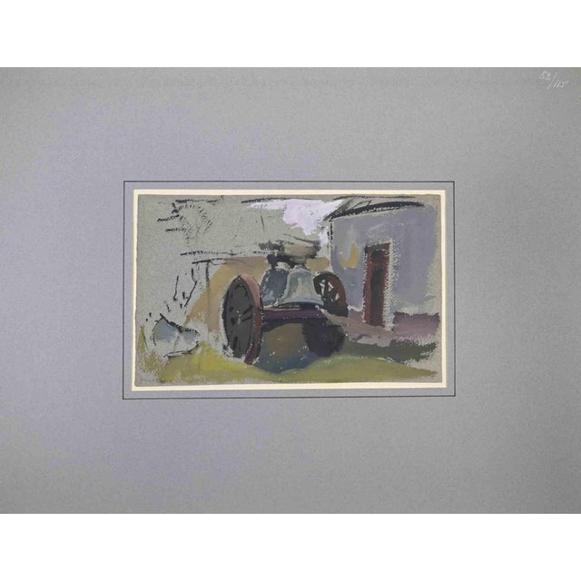 Paul Emile Colin, The Bell, Tempera, Mid-20th Century For Sale