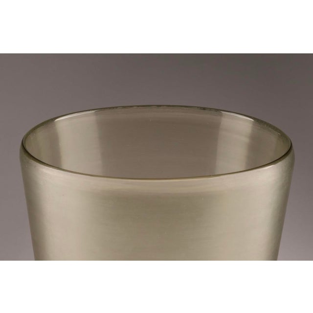 Venini Vintage Venini Inciso Vase, Acid-Eched, Midcentury For Sale - Image 4 of 7