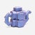 Contemporary Steven Montgomery Trompe L’Oeil Teapot, 1990 For Sale - Image 3 of 6